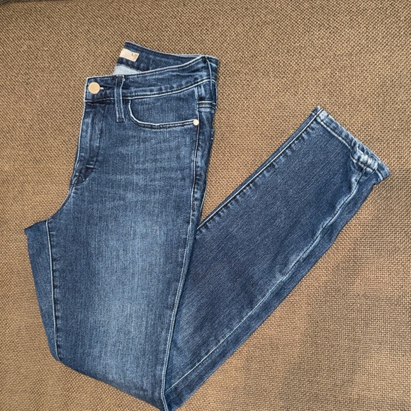 Athleta Women's Dark Blue Denim Skinny Jeans size 4 - Picture 5 of 9